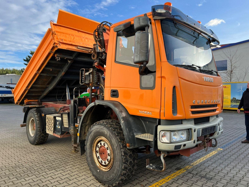 Iveco 140 E 24 4x4 + Atlas AK 65.2 A1 - Camion benne, Camion grue: photos 3 Iveco 140 E 24 4x4 + Atlas AK 65.2 A1 - Camion benne, Camion grue: photos 3