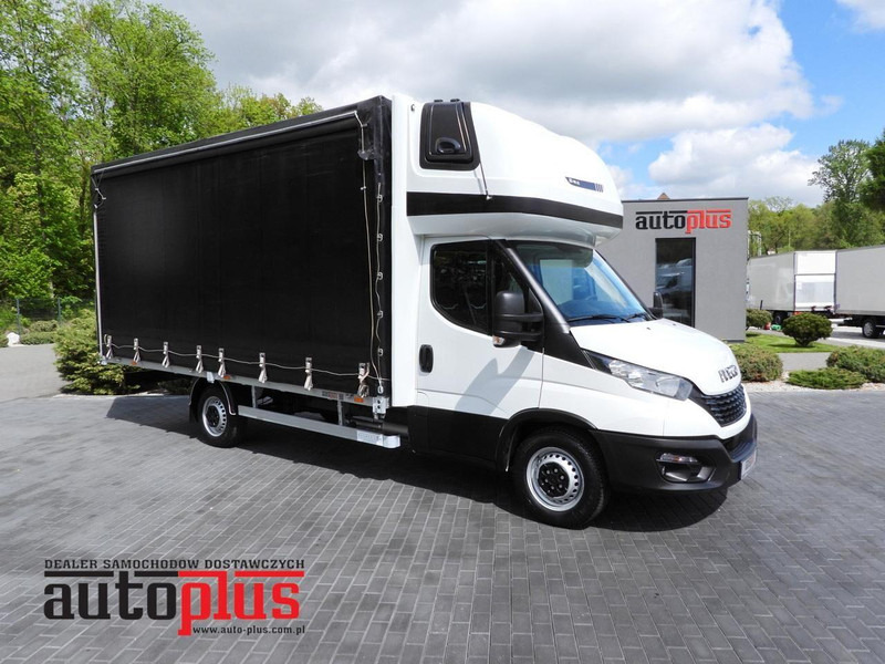 Iveco DAILY 35S18 PLANDEKA 10 PALET WEBASTO TEMPOMAT KLIMATYZACJA 18 - Utilitaire rideaux coulissants (PLSC): photos 1 Iveco DAILY 35S18 PLANDEKA 10 PALET WEBASTO TEMPOMAT KLIMATYZACJA 18 - Utilitaire rideaux coulissants (PLSC): photos 1