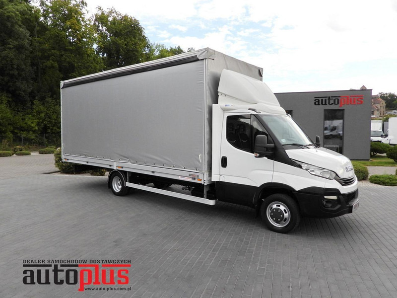 Iveco DAILY 50C15 PLANDEKA 12 PALET TEMPOMAT BLIŹNIACZE KOŁA KLIMATYZA - Utilitaire rideaux coulissants (PLSC): photos 1 Iveco DAILY 50C15 PLANDEKA 12 PALET TEMPOMAT BLIŹNIACZE KOŁA KLIMATYZA - Utilitaire rideaux coulissants (PLSC): photos 1