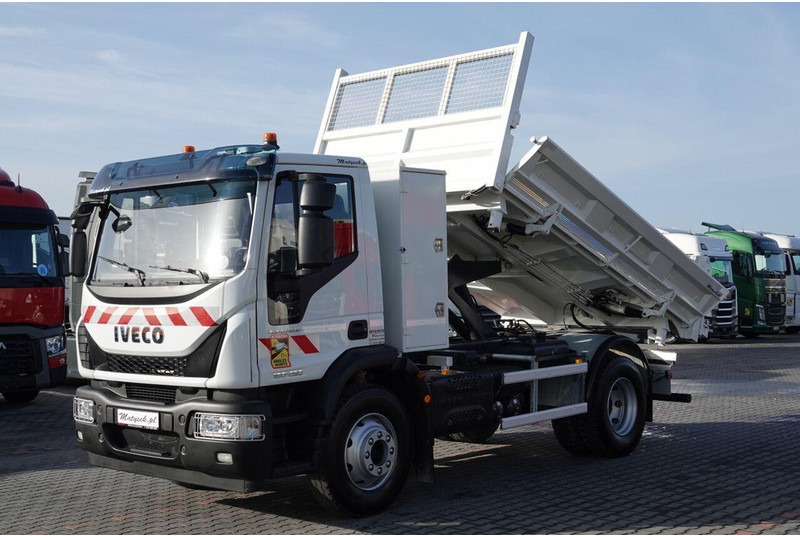Iveco EUROCARGO 16. 280 / WYWROTKA / HYDROBURTA / BORDMATIC / EURO 6 / - Camion benne: photos 1 Iveco EUROCARGO 16. 280 / WYWROTKA / HYDROBURTA / BORDMATIC / EURO 6 / - Camion benne: photos 1