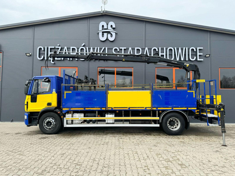 Iveco EuroCargo 180E25 - Camion plateau, Camion grue: photos 4 Iveco EuroCargo 180E25 - Camion plateau, Camion grue: photos 4