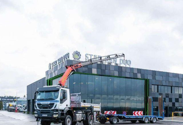 Iveco TRAKKER 450 4x4 PALFINGER PK 23001 EH Crane Kra - Camion benne, Camion grue: photos 3 Iveco TRAKKER 450 4x4 PALFINGER PK 23001 EH Crane Kra - Camion benne, Camion grue: photos 3