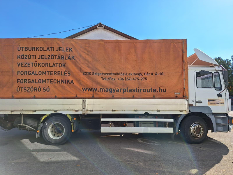 MAN 19.343 - Pritsche+Plane - LBW 1500 kg - Camion à rideaux coulissants: photos 4 MAN 19.343 - Pritsche+Plane - LBW 1500 kg - Camion à rideaux coulissants: photos 4