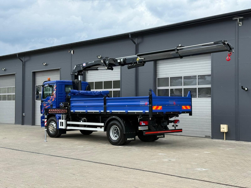 MAN MAN TGM TGL TGS 18.250 // E6 // wywrotka + HDS HMF z pilotem // - Camion benne: photos 3 MAN MAN TGM TGL TGS 18.250 // E6 // wywrotka + HDS HMF z pilotem // - Camion benne: photos 3