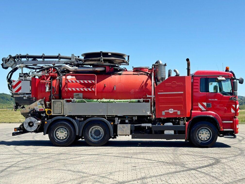 MAN TGA 26.360 * Saug und Spülwagen/CAPPELLOTTO+FUNK - Camion hydrocureur: photos 4 MAN TGA 26.360 * Saug und Spülwagen/CAPPELLOTTO+FUNK - Camion hydrocureur: photos 4