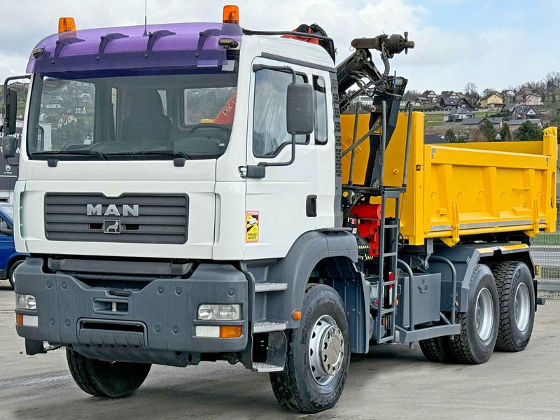 MAN TGA 33.350 * PK 12000 *6x4 * TOPZUSTAND - Camion benne, Camion grue: photos 4 MAN TGA 33.350 * PK 12000 *6x4 * TOPZUSTAND - Camion benne, Camion grue: photos 4