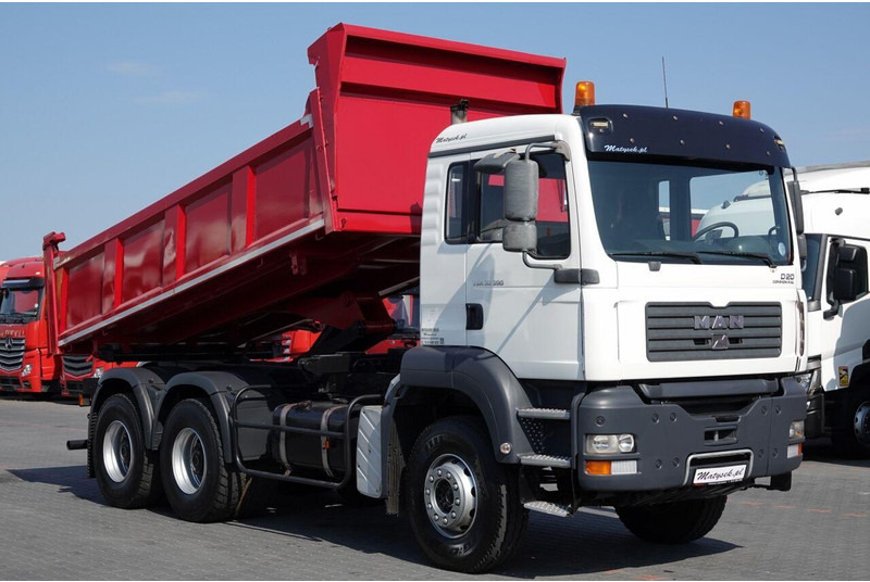 MAN TGA 33.390 / 6X4 / WYWROTKA 2 STRONNA / HYDROBURTA / MANUAL / SP - Camion benne: photos 5 MAN TGA 33.390 / 6X4 / WYWROTKA 2 STRONNA / HYDROBURTA / MANUAL / SP - Camion benne: photos 5