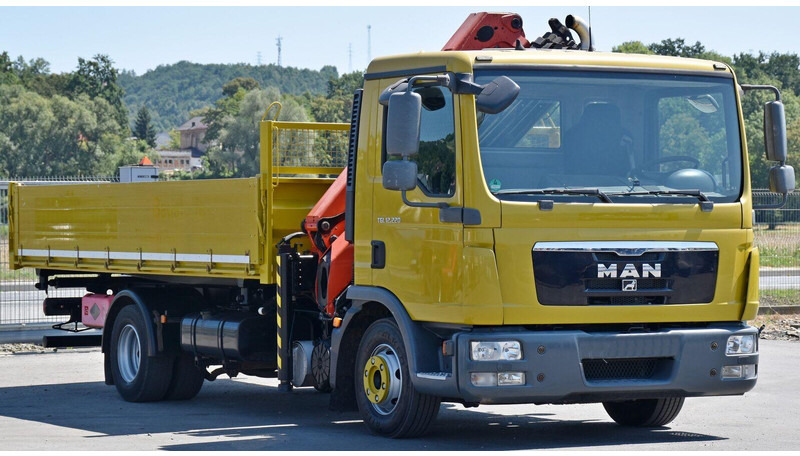 MAN TGL 12.220 - Camion benne, Camion grue: photos 3 MAN TGL 12.220 - Camion benne, Camion grue: photos 3