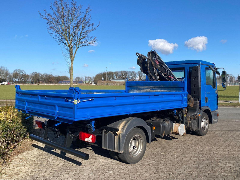 MAN TGL 8.210 M Tipper + Crane Hiab - Camion benne, Camion grue: photos 5 MAN TGL 8.210 M Tipper + Crane Hiab - Camion benne, Camion grue: photos 5