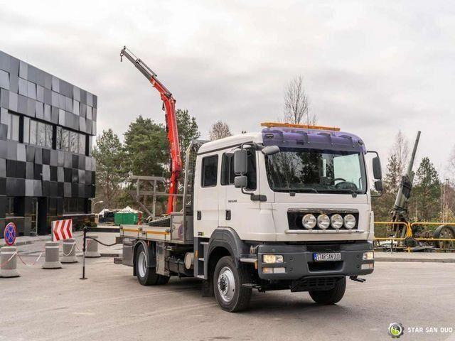 MAN TGM 13.290 4x4 FASSI F40B22 Crane Camper DOKA - Camion plateau, Camion grue: photos 5 MAN TGM 13.290 4x4 FASSI F40B22 Crane Camper DOKA - Camion plateau, Camion grue: photos 5