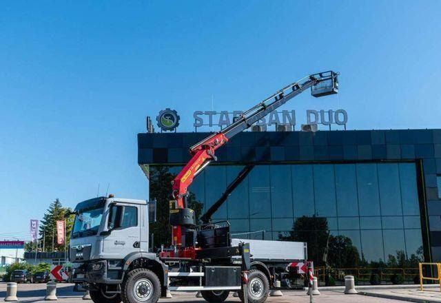 MAN TGM 18.320 4x4 PALFINGER PK 27002 Basket NEW ! - Camion plateau, Camion grue: photos 1 MAN TGM 18.320 4x4 PALFINGER PK 27002 Basket NEW ! - Camion plateau, Camion grue: photos 1