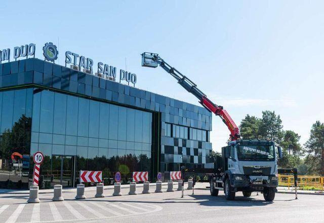 MAN TGM 18.320 4x4 PALFINGER PK 27002 Basket NEW ! - Camion plateau, Camion grue: photos 2 MAN TGM 18.320 4x4 PALFINGER PK 27002 Basket NEW ! - Camion plateau, Camion grue: photos 2