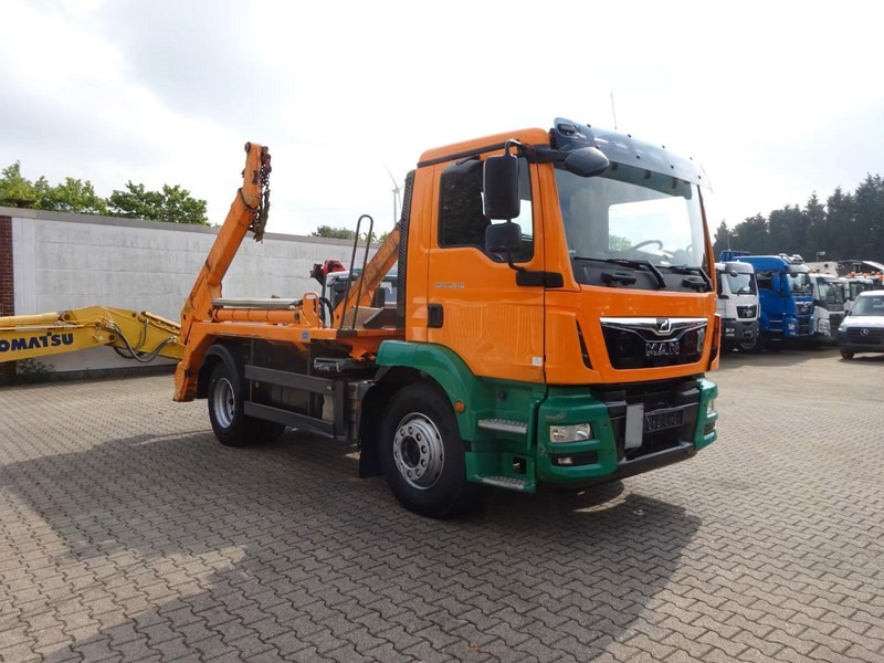 MAN TGM 18.340 - Meiller AK 12 MT Absetzkipper - Camion multibenne: photos 2 MAN TGM 18.340 - Meiller AK 12 MT Absetzkipper - Camion multibenne: photos 2