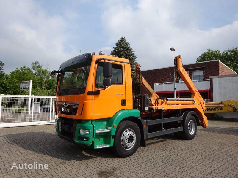 MAN TGM 18.340 Skip loader - Camion multibenne: photos 1 MAN TGM 18.340 Skip loader - Camion multibenne: photos 1