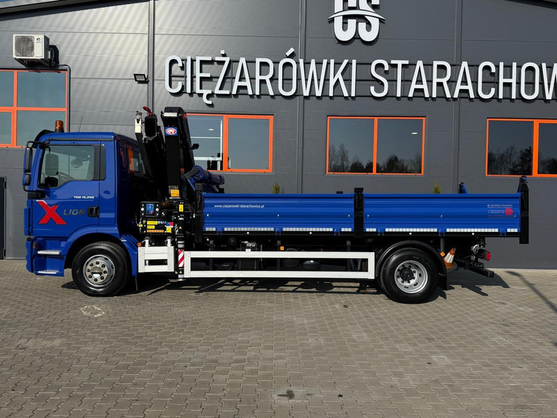 MAN TGM TGL 15.250 / E6 / wywrotka 3-S + HMF żuraw z pilotem / H - Camion benne, Camion grue: photos 5 MAN TGM TGL 15.250 / E6 / wywrotka 3-S + HMF żuraw z pilotem / H - Camion benne, Camion grue: photos 5
