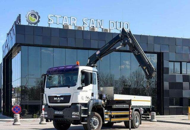 MAN TGS 18.360 4x4 HMF 1720 K4 Crane KRAN - Camion plateau, Camion grue: photos 4 MAN TGS 18.360 4x4 HMF 1720 K4 Crane KRAN - Camion plateau, Camion grue: photos 4