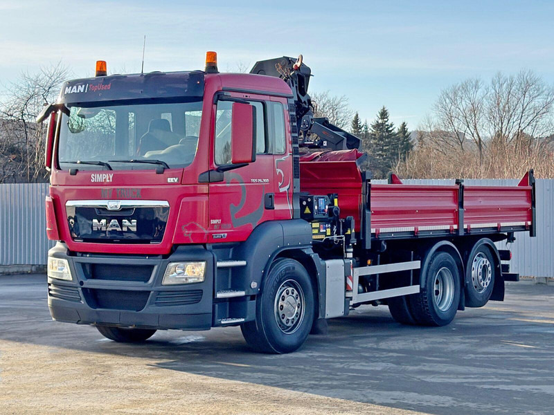 MAN TGS 26.360 Kipper 5,15m*HMF 1420 K2 + FUNK/6x2 - Camion benne, Camion grue: photos 4 MAN TGS 26.360 Kipper 5,15m*HMF 1420 K2 + FUNK/6x2 - Camion benne, Camion grue: photos 4