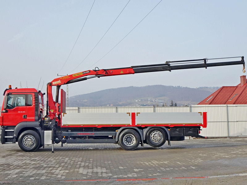 MAN TGS 26.360* PRITSCHE 7,10m* PK 12000 + FUNK *TOP - Camion plateau, Camion grue: photos 5 MAN TGS 26.360* PRITSCHE 7,10m* PK 12000 + FUNK *TOP - Camion plateau, Camion grue: photos 5