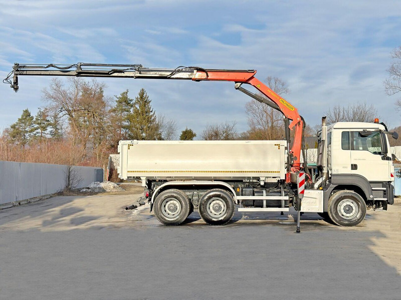 Camion plateau, Camion grue MAN TGS 26.400 * PALFINGER PK 16001 K + FUNK * 6x4: photos 6
