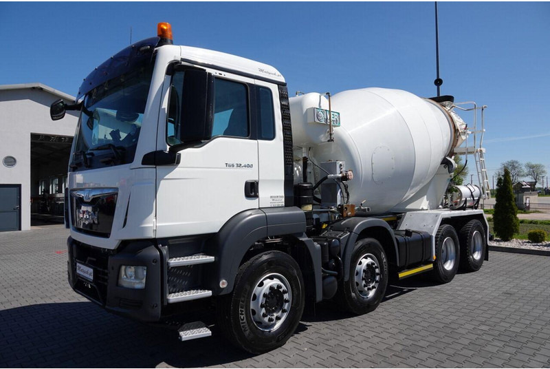 MAN TGS 32.400 / 8X4 / GRUSZKA / BETONOMIESZARKA / 9 M3 / IMER / MAN - Camion malaxeur: photos 2 MAN TGS 32.400 / 8X4 / GRUSZKA / BETONOMIESZARKA / 9 M3 / IMER / MAN - Camion malaxeur: photos 2