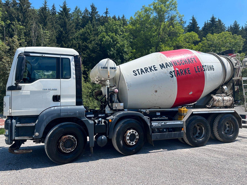 MAN TGS 32.400 x4 BB LIEBHERR 9 m³ - Camion malaxeur: photos 4 MAN TGS 32.400 x4 BB LIEBHERR 9 m³ - Camion malaxeur: photos 4