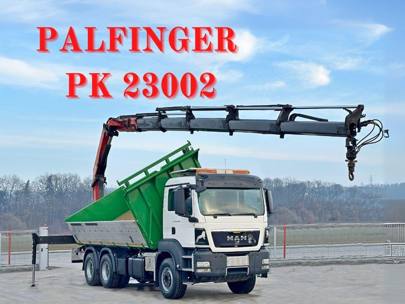MAN TGS 33.480 - Camion benne, Camion grue: photos 1 MAN TGS 33.480 - Camion benne, Camion grue: photos 1