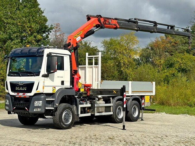 MAN TGS 33.480*KIPPER 5,05m * PK 33002-EH C+FUNK/6x6* 6x6 - Camion plateau, Camion grue: photos 2 MAN TGS 33.480*KIPPER 5,05m * PK 33002-EH C+FUNK/6x6* 6x6 - Camion plateau, Camion grue: photos 2