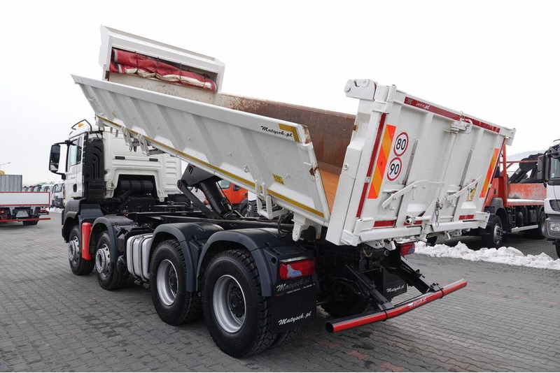 MAN TGS 35.480 / 8x4 / WYWROTKA / BORDMATIC / HYDROBURTA / OPONY 100 - Camion benne: photos 2 MAN TGS 35.480 / 8x4 / WYWROTKA / BORDMATIC / HYDROBURTA / OPONY 100 - Camion benne: photos 2