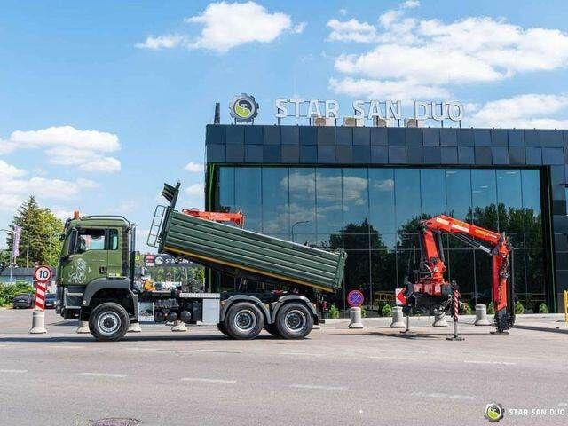 MAN TGS 35.480 PALFINGER PK 20002 HDS Grapple Tippe - Camion benne, Camion grue: photos 4 MAN TGS 35.480 PALFINGER PK 20002 HDS Grapple Tippe - Camion benne, Camion grue: photos 4