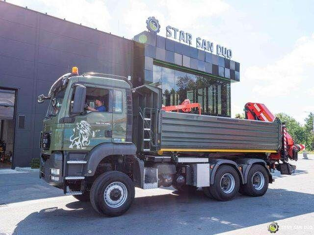 Crédit-bail de MAN TGS 35.480 PALFINGER PK 20002 HDS Grapple Tippe MAN TGS 35.480 PALFINGER PK 20002 HDS Grapple Tippe: photos 11