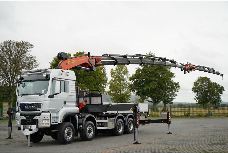 MAN TGS 41.480 - Camion plateau, Camion grue: photos 3 MAN TGS 41.480 - Camion plateau, Camion grue: photos 3
