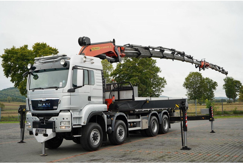 MAN TGS 41.480 - Camion plateau, Camion grue: photos 1 MAN TGS 41.480 - Camion plateau, Camion grue: photos 1