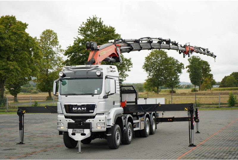 MAN TGS 41.480 - Camion plateau, Camion grue: photos 2 MAN TGS 41.480 - Camion plateau, Camion grue: photos 2
