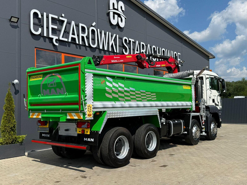 MAN TGS TGX 35.400 // 8x4 // E5 // wywrotka kiper + HDS z czerpakiem - Camion benne, Camion grue: photos 5 MAN TGS TGX 35.400 // 8x4 // E5 // wywrotka kiper + HDS z czerpakiem - Camion benne, Camion grue: photos 5