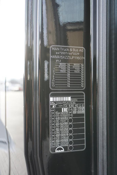 Camion à rideaux coulissants MAN TGX / 18.360 / ACC / E 6 / FIRANKA / 19 PALET / ŁAD. 7650 KG: photos 11