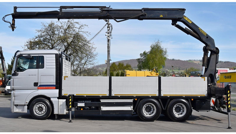 MAN TGX 26.440 Pritsche 6,40 m* PK 29002+FUNK *6x4 - Camion plateau, Camion grue: photos 5 MAN TGX 26.440 Pritsche 6,40 m* PK 29002+FUNK *6x4 - Camion plateau, Camion grue: photos 5