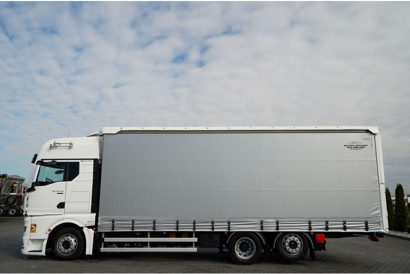 MAN TGX 26.470 / 6x2 / FIRANKA / SOLÓWKA / 6x2 / 120 m3 / OŚ PODNOSZ - Camion à rideaux coulissants: photos 3 MAN TGX 26.470 / 6x2 / FIRANKA / SOLÓWKA / 6x2 / 120 m3 / OŚ PODNOSZ - Camion à rideaux coulissants: photos 3