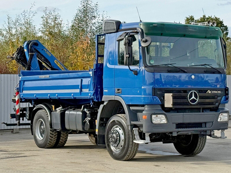 Mercedes-Benz ACTROS 1841 * PK 10501 + FUNK * TOP * 4x4 - Camion benne, Camion grue: photos 3 Mercedes-Benz ACTROS 1841 * PK 10501 + FUNK * TOP * 4x4 - Camion benne, Camion grue: photos 3