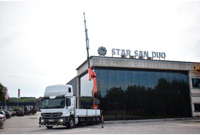 Mercedes-Benz ACTROS 2546 6x2 Palfinger PK 50002 EURO 5 Cran - Camion plateau, Camion grue: photos 1 Mercedes-Benz ACTROS 2546 6x2 Palfinger PK 50002 EURO 5 Cran - Camion plateau, Camion grue: photos 1