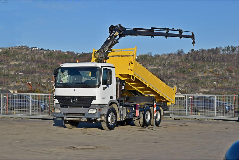 Mercedes-Benz ACTROS 2636 * TEREX 165.2E - A4 + FUNK/6x4 - Camion benne, Camion grue: photos 2 Mercedes-Benz ACTROS 2636 * TEREX 165.2E - A4 + FUNK/6x4 - Camion benne, Camion grue: photos 2
