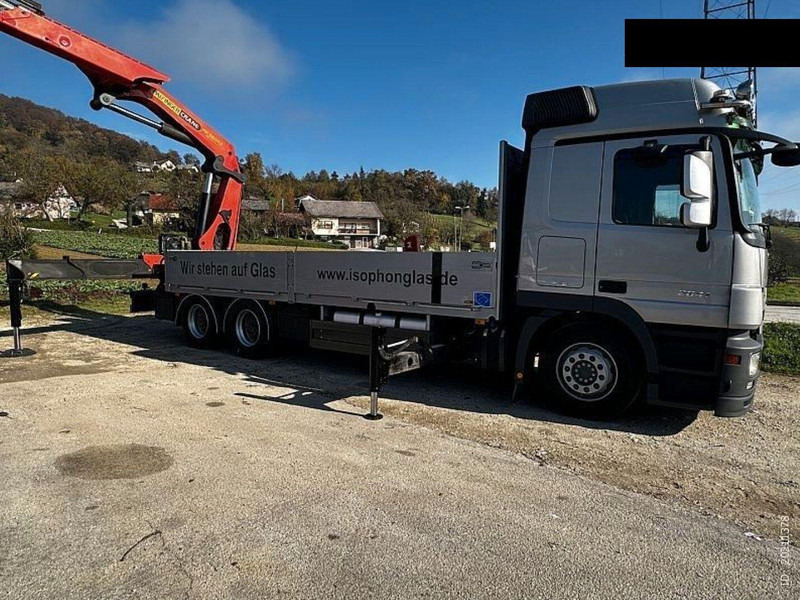 Mercedes-Benz ACTROS 2641 6x2 Crane PALFINGER PK 36002 - Camion plateau, Camion grue: photos 3 Mercedes-Benz ACTROS 2641 6x2 Crane PALFINGER PK 36002 - Camion plateau, Camion grue: photos 3