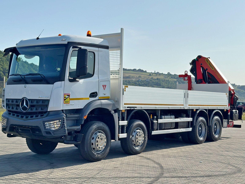 Mercedes-Benz ACTROS 3240 * PK 23001 - EH C+ FUNK / 8x4 * TOP - Camion plateau, Camion grue: photos 3 Mercedes-Benz ACTROS 3240 * PK 23001 - EH C+ FUNK / 8x4 * TOP - Camion plateau, Camion grue: photos 3
