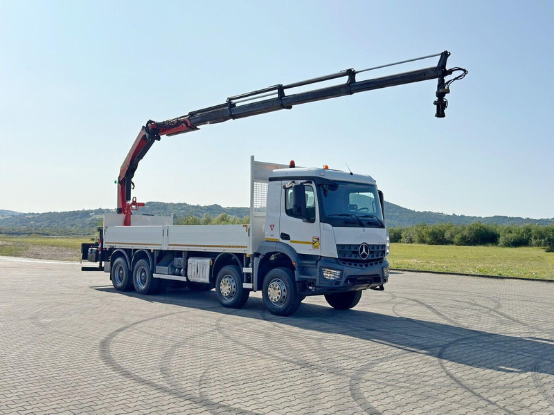 Mercedes-Benz ACTROS 3240 * PK 23001 - EH C+ FUNK / 8x4 * TOP - Camion plateau, Camion grue: photos 2 Mercedes-Benz ACTROS 3240 * PK 23001 - EH C+ FUNK / 8x4 * TOP - Camion plateau, Camion grue: photos 2