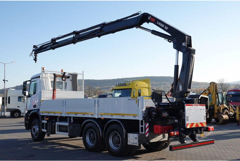 Mercedes-Benz AROCS 2633 / 6x4 / SKRZYNIOWY - 6,5 M / HDS HIAB 188 b-3 wysów: - Camion plateau, Camion grue: photos 3 Mercedes-Benz AROCS 2633 / 6x4 / SKRZYNIOWY - 6,5 M / HDS HIAB 188 b-3 wysów: - Camion plateau, Camion grue: photos 3