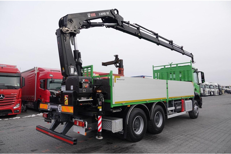 Mercedes-Benz AROCS 2636 / 6x4 / SKRZYNIOWY- 6,5 M / + HDS HIAB 4x wysów: 13 m - Camion plateau, Camion grue: photos 5 Mercedes-Benz AROCS 2636 / 6x4 / SKRZYNIOWY- 6,5 M / + HDS HIAB 4x wysów: 13 m - Camion plateau, Camion grue: photos 5