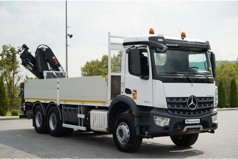 Camion plateau, Camion grue Mercedes-Benz / AROCS 2640 / 6x4 / SKRZYNIOWY - 6,5 M / HDS HIAB XS 144 / wysó: photos 12