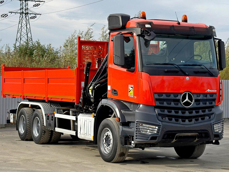Mercedes-Benz AROCS 2640 *HIAB 144 BS - 3/FUNK + * 6x4 - Camion benne, Camion grue: photos 3 Mercedes-Benz AROCS 2640 *HIAB 144 BS - 3/FUNK + * 6x4 - Camion benne, Camion grue: photos 3