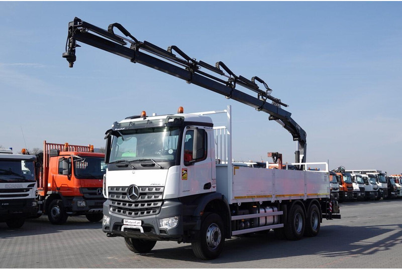Mercedes-Benz AROCS 2643 / 6x4 / SKRZYNIOWY- 6,8 m / + HDS HIAB 144 wysów: 13 - Camion plateau, Camion grue: photos 2 Mercedes-Benz AROCS 2643 / 6x4 / SKRZYNIOWY- 6,8 m / + HDS HIAB 144 wysów: 13 - Camion plateau, Camion grue: photos 2