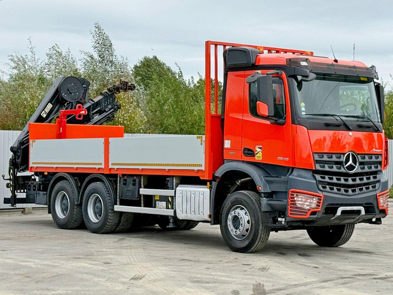 Mercedes-Benz AROCS 2643 *HIAB X-HIDUO 188 ES-5/FUNK * 6x4 - Camion plateau, Camion grue: photos 4 Mercedes-Benz AROCS 2643 *HIAB X-HIDUO 188 ES-5/FUNK * 6x4 - Camion plateau, Camion grue: photos 4