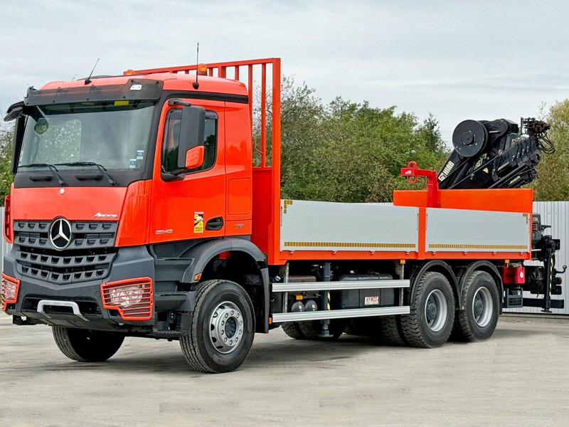 Mercedes-Benz AROCS 2643 *HIAB X-HIDUO 188 ES-5/FUNK * 6x4 - Camion plateau, Camion grue: photos 3 Mercedes-Benz AROCS 2643 *HIAB X-HIDUO 188 ES-5/FUNK * 6x4 - Camion plateau, Camion grue: photos 3